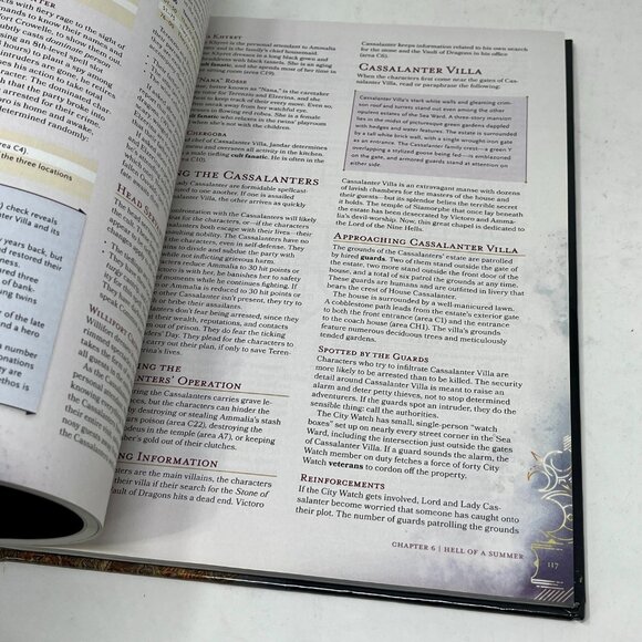 Dungeons & Dragons Waterdeep DRAGON HEIST Campaign Book 1st Print 2018 D&D - Picture 15 of 15